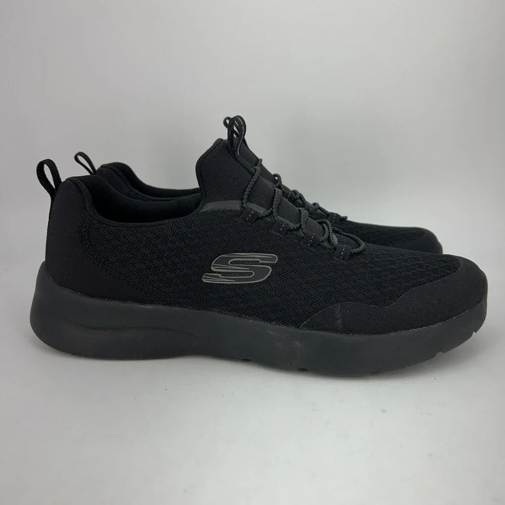 Skechers Shoes Womens Size 9.5 Black Memory Foam Slip On Walking SN 149657